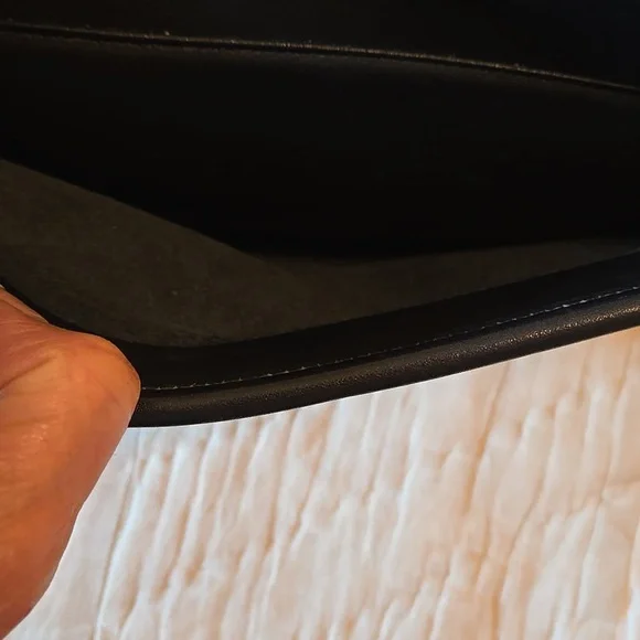 Vintage Coach Sutton Y2K Leather Crossbody Shoulder Bag ZipTop Outside Pockets - Picture 9 of 16